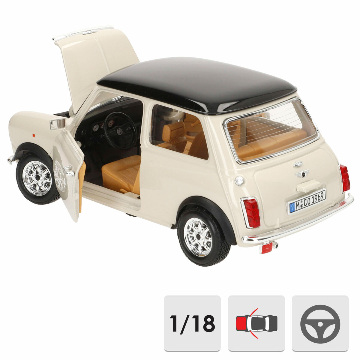 Automobilis Bburago GT-Mini Cooper(1969) 1:18